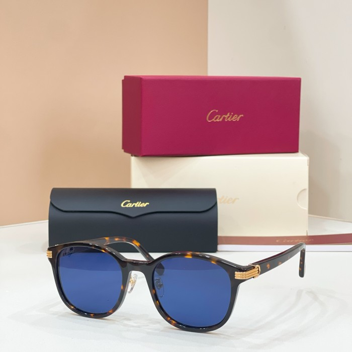 Cartier Sunglasses Luxury Brand Men Womens Sunglasses with Original Box Whatsapp 【+1-3239614486】CT0302S