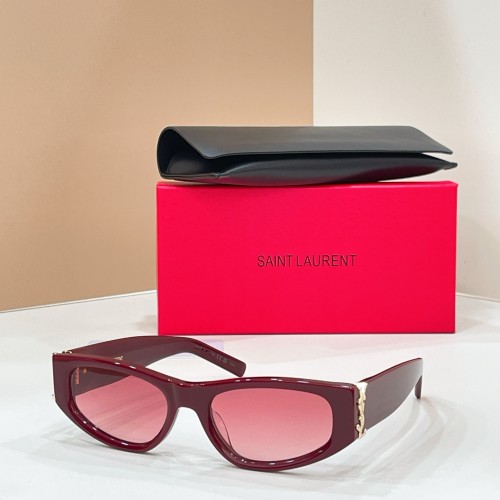 Saint Laurent YSL Sunglasses Luxury Brand Men Womens Sunglasses with Original Box Whatsapp 【+1-3239614486】SL M182/F