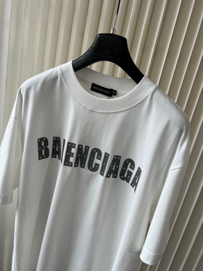 Balenciaga Luxury Brand Women Mens Short Sleeve T-Shirt with Original Box Whatsapp 【+1-3239614486】