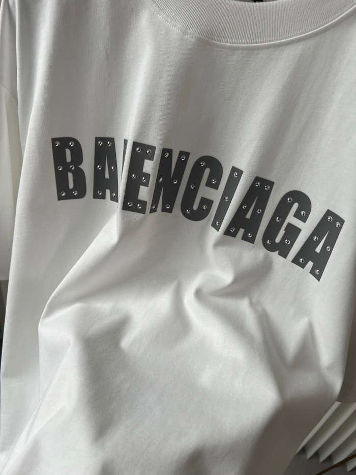 Balenciaga Luxury Brand Women Mens Short Sleeve T-Shirt with Original Box Whatsapp 【+1-3239614486】
