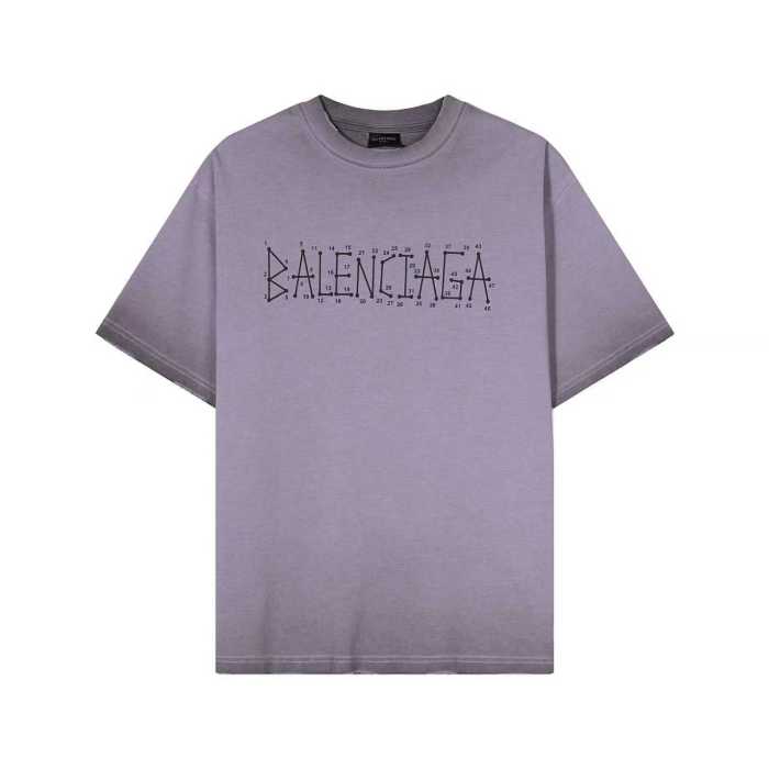 Balenciaga Luxury Brand Women Mens Short Sleeve T-Shirt with Original Box Whatsapp 【+1-3239614486】
