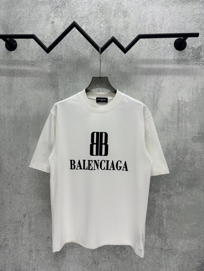 Balenciaga Luxury Brand Women Mens Short Sleeve T-Shirt with Original Box Whatsapp 【+1-3239614486】