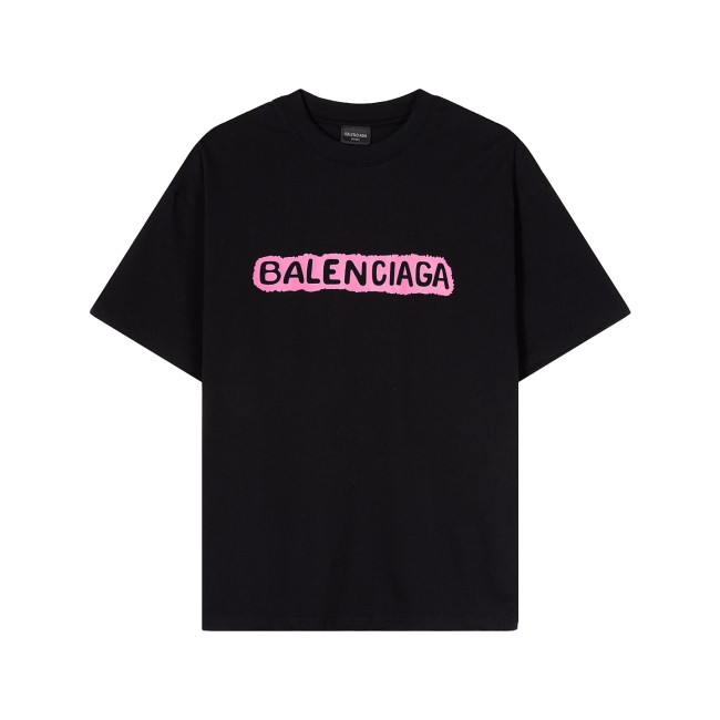 Balenciaga Luxury Brand Women Mens Short Sleeve T-Shirt with Original Box Whatsapp 【+1-3239614486】