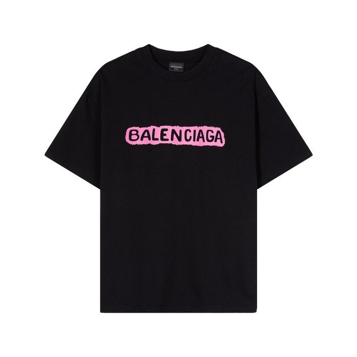 Balenciaga Luxury Brand Women Mens Short Sleeve T-Shirt with Original Box Whatsapp 【+1-3239614486】