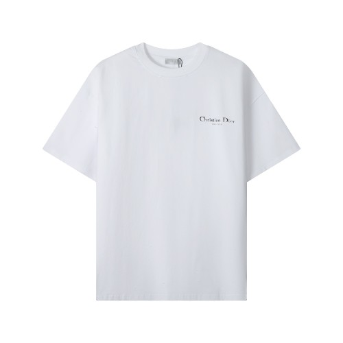 Dior Luxury Brand Women Mens Short Sleeve T-Shirt with Original Box Whatsapp 【+1-3239614486】