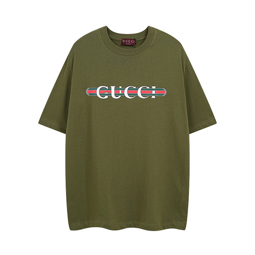 Gucci Luxury Brand Women Mens Short Sleeve T-Shirt Top Quality Whatsapp 【+1-3239614486】