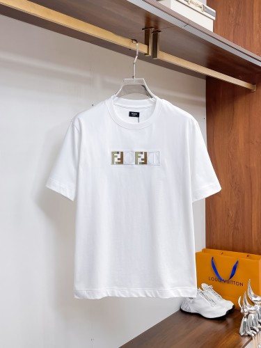 Fendi Luxury Brand Women Mens Short Sleeve T-Shirt with Original Box Whatsapp 【+1-3239614486】