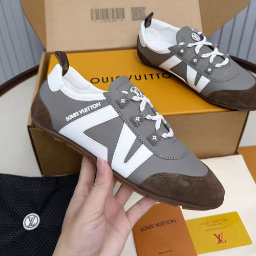 Louis Vuitton Womens Shoes Sneakers Design Luxury Brand LV Sneakerina 1AHNDI with Original Box Whatsapp 【+1-3239614486】