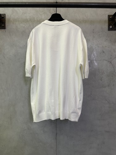 Fendi Women Mens Sweater Short Sleeve T-Shirt Knitwears Luxury Brand Mens Knitwear Top Quality Whatsapp【+1-3239614486】