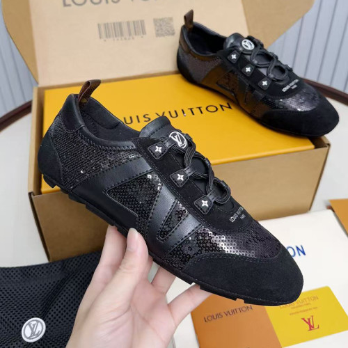 Louis Vuitton Womens Shoes Sneakers Design Luxury Brand LV Sneakerina 1AHNDI with Original Box Whatsapp 【+1-3239614486】