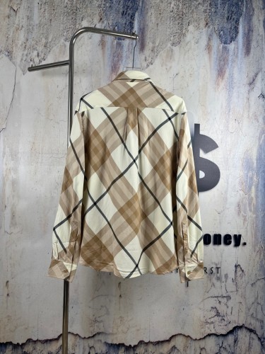 Burberry Luxury Brand Mens Long Sleeve Shirt with Original Box Whatsapp 【+1-3239614486】