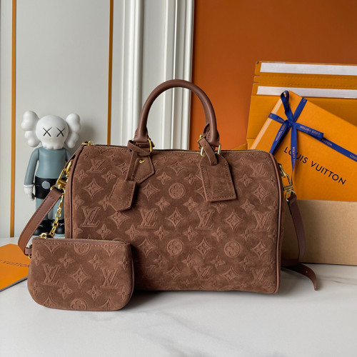 Louis Vuitton Womens Bags Luxury Brand Fashion Type Speedy Bandoulière 30 Monogram Leather whatsapp [+1-3239614486]