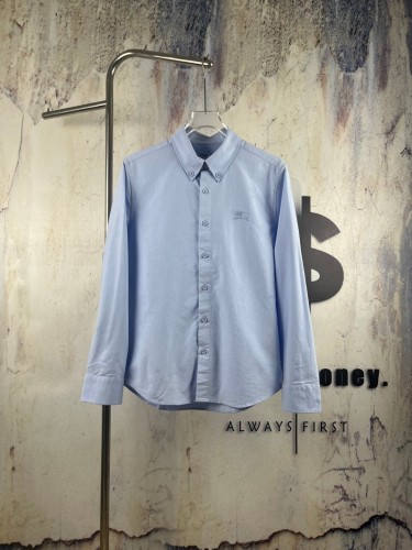 Burberry Luxury Brand Mens Long Sleeve Shirt with Original Box Whatsapp 【+1-3239614486】