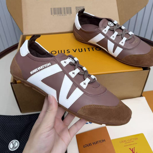 Louis Vuitton Womens Shoes Sneakers Design Luxury Brand LV Sneakerina 1AHNDI with Original Box Whatsapp 【+1-3239614486】