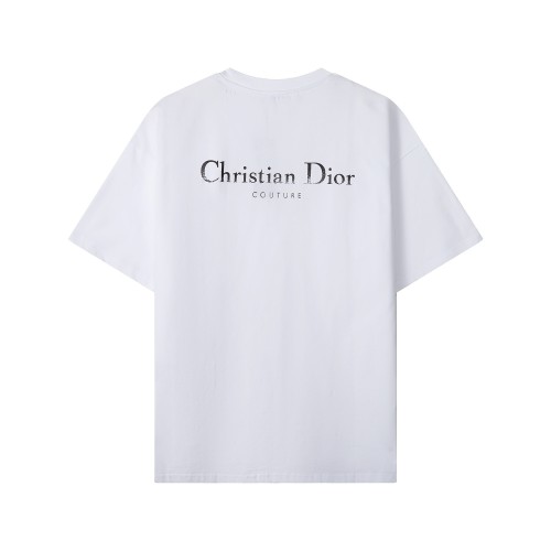 Dior Luxury Brand Women Mens Short Sleeve T-Shirt with Original Box Whatsapp 【+1-3239614486】