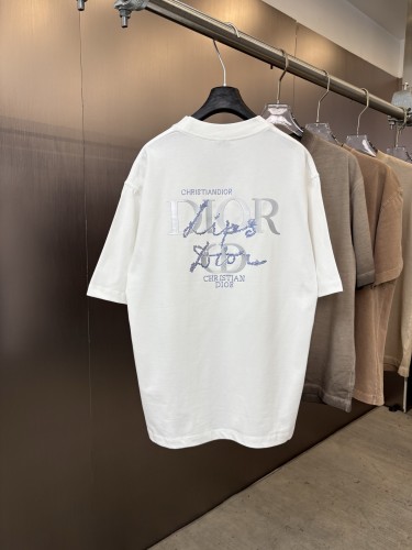 Dior Luxury Brand Women Mens Short Sleeve T-Shirt with Original Box Whatsapp 【+1-3239614486】