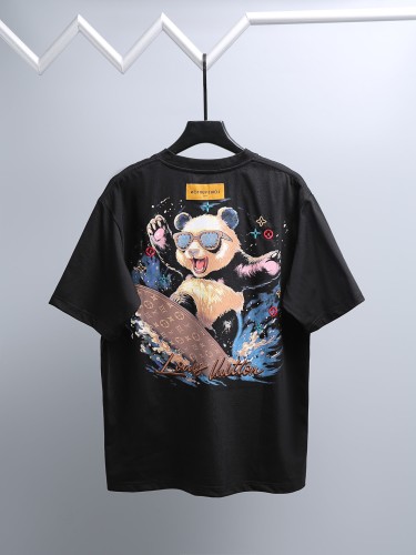 Louis Vuitton Luxury Brand Womens Men Short Sleeve T-Shirt Top Quality Whatsapp 【+1-3239614486】