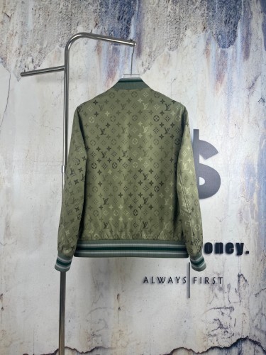 Louis Vuitton Men Womens Jacket Coat Luxury Brand Mens Jackets Monogram Bomber 1AJBE2 Top Quality Whatsapp【+1-3239614486】
