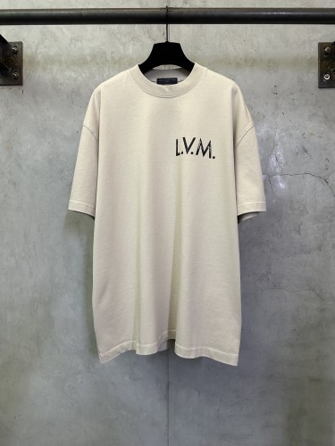 Louis Vuitton Luxury Brand Womens Men Embroidered Signature T-Shirt 1AJVQS Top Quality Whatsapp 【+1-3239614486】