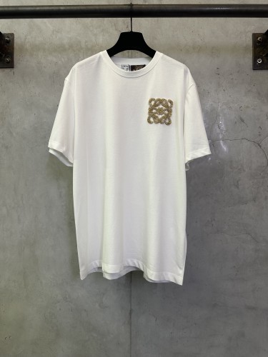 Loewe Luxury Brand Men Womens Short Sleeve T-Shirt Relaxed fit T-shirt Whatsapp 【+1-3239614486】