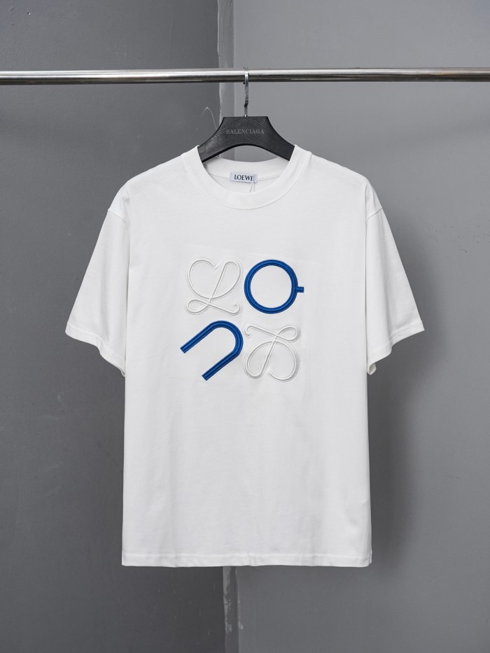 Loewe Luxury Brand Men Womens Short Sleeve T-Shirt Whatsapp 【+1-3239614486】