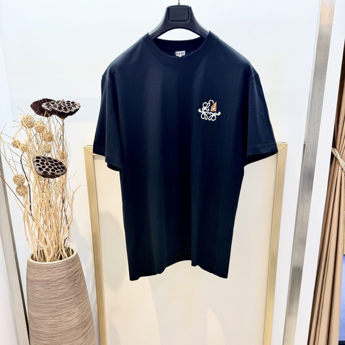 Loewe Luxury Brand Men Womens Short Sleeve T-Shirt Whatsapp 【+1-3239614486】
