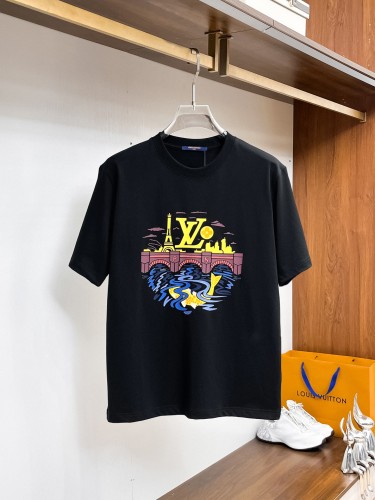 Louis Vuitton Luxury Brand Womens Men Short Sleeve T-Shirt Top Quality Whatsapp 【+1-3239614486】