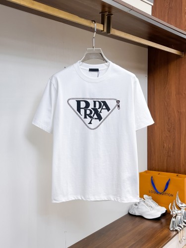 Prada Luxury Brand Men Womens Short Sleeve T-Shirt with Original Box Whatsapp 【+1-3239614486】