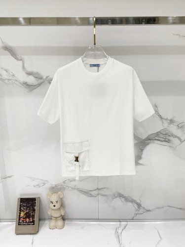 Prada Luxury Brand Men Womens Short Sleeve T-Shirt with Original Box Whatsapp 【+1-3239614486】