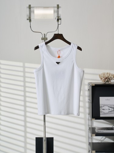Prada Luxury Brand Men Womens Short Sleeve T-Shirt Cotton tank top with Original Box Whatsapp 【+1-3239614486】
