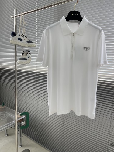 Prada Luxury Brand Mens Short Sleeve T-Shirt Polo Shirt with Original Box Whatsapp 【+1-3239614486】