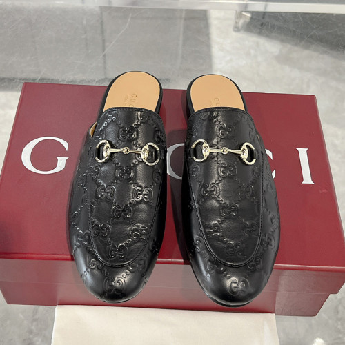 Gucci Womens Shoes Slippers Slides Casual Design Luxury Brand Princetown Horsebit Slippers with Original Box Whatsapp【+1-3239614486】