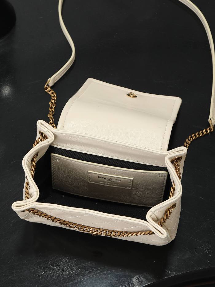 Saint Laurent YSL Womens Bag Shoulder Bags Luxury Brand Mini NOLITA IN LAMBSKIN with Original Box whatsapp +1-3239614486