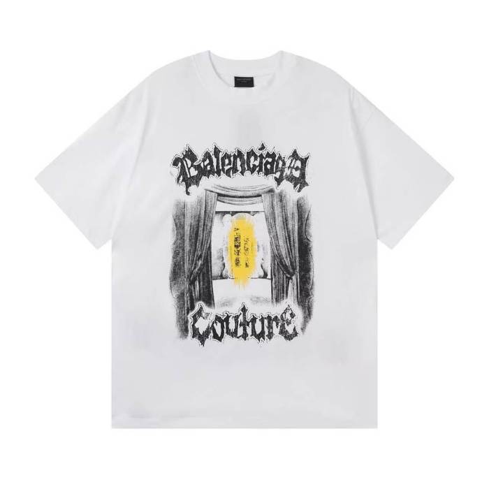 Balenciaga Luxury Brand Women Mens Short Sleeve T-Shirt with Original Box Whatsapp 【+1-3239614486】