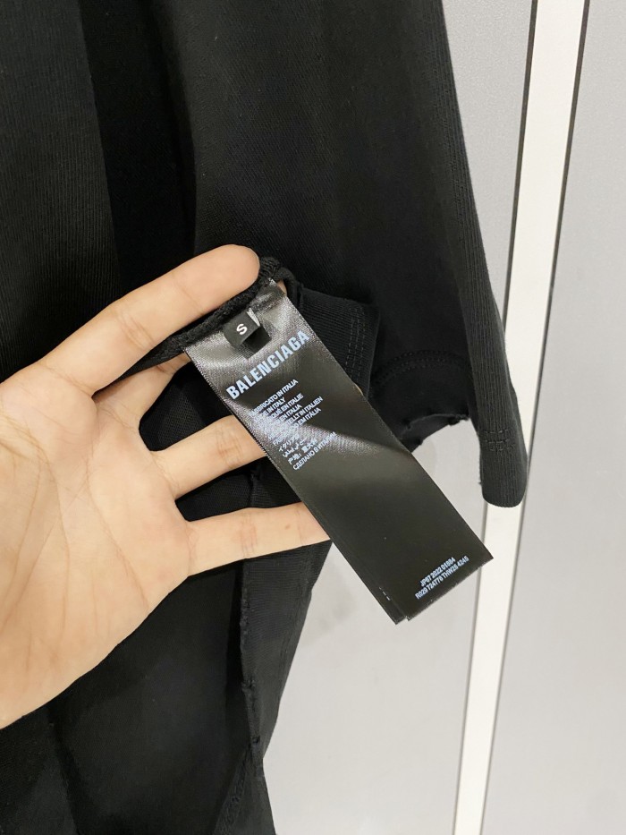 Balenciaga Luxury Brand Women Mens Short Sleeve T-Shirt with Original Box Whatsapp 【+1-3239614486】