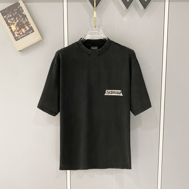 Balenciaga Luxury Brand Women Mens Short Sleeve T-Shirt with Original Box Whatsapp 【+1-3239614486】