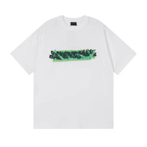 Balenciaga Luxury Brand Women Mens Short Sleeve T-Shirt Messy Spray T-Shirt  with Original Box Whatsapp 【+1-3239614486】