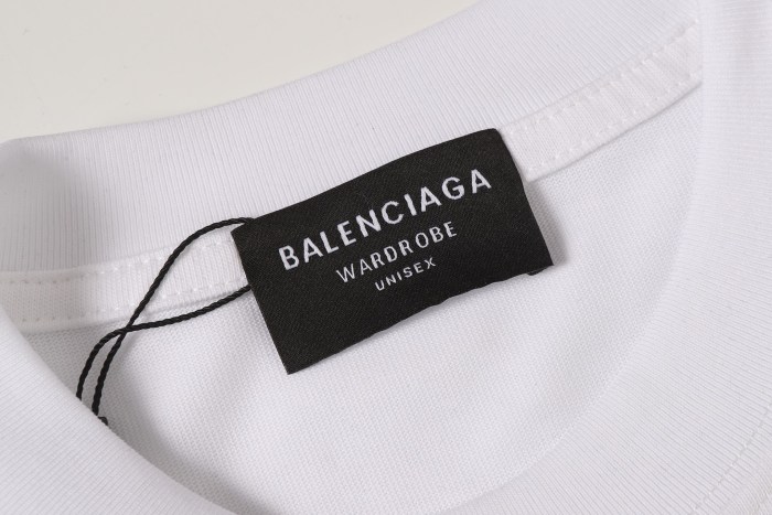 Balenciaga Luxury Brand Women Mens Short Sleeve T-Shirt with Original Box Whatsapp 【+1-3239614486】