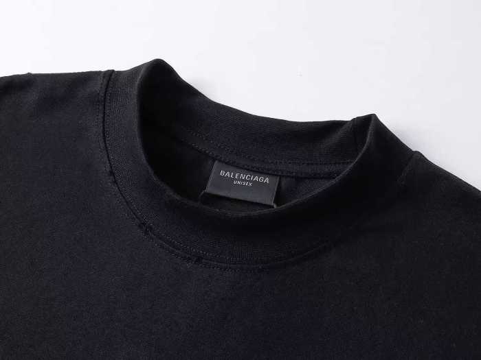 Balenciaga Luxury Brand Women Mens Short Sleeve T-Shirt with Original Box Whatsapp 【+1-3239614486】
