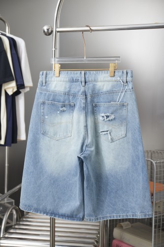 Balenciaga x NBA Luxury Brand Women Mens Pant Denim Shorts Jeans with Original Box Whatsapp 【+1-3239614486】