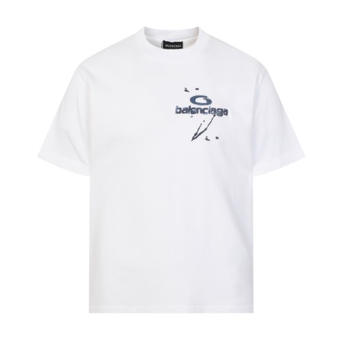 Balenciaga Luxury Brand Women Mens Short Sleeve T-Shirt with Original Box Whatsapp 【+1-3239614486】