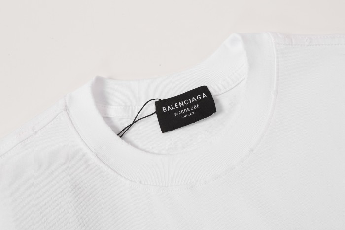 Balenciaga Luxury Brand Women Mens Short Sleeve T-Shirt with Original Box Whatsapp 【+1-3239614486】