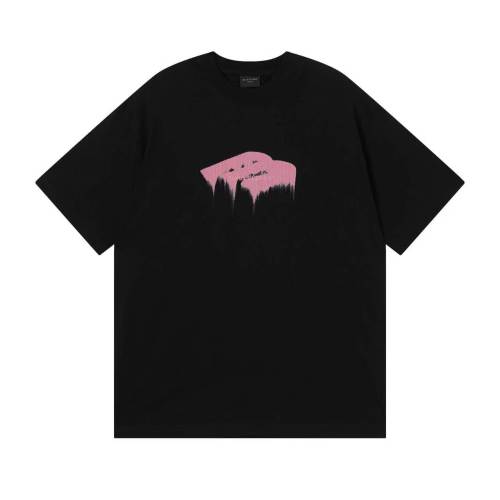 Balenciaga Luxury Brand Women Mens Short Sleeve T-Shirt WET BRUSH T-SHIRT with Original Box Whatsapp 【+1-3239614486】