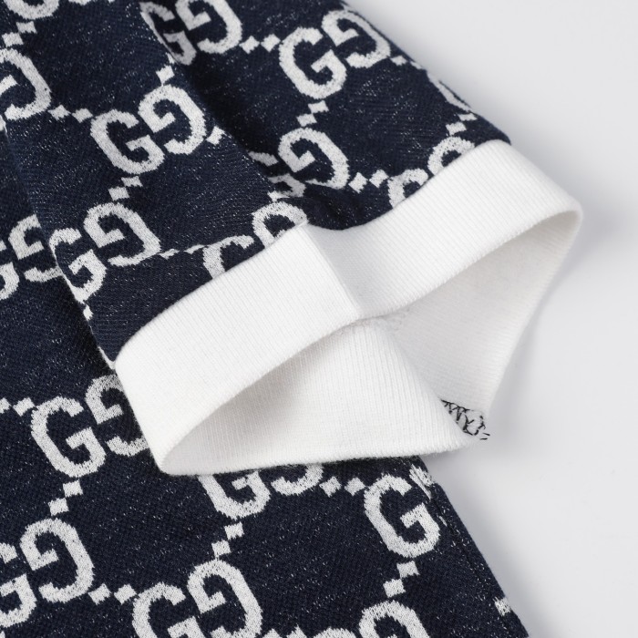Gucci Luxury Brand Women Mens Short Sleeve T-Shirt Polo Shirt Top Quality Whatsapp 【+1-3239614486】