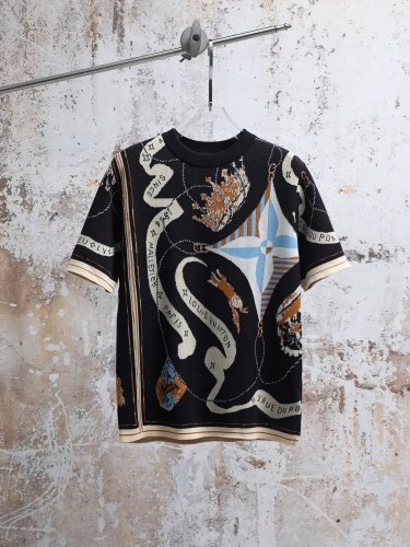 Louis Vuitton Luxury Brand Mens Short Sleeve T-Shirt Top Quality Whatsapp 【+1-3239614486】