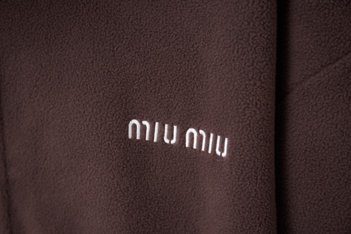 Miumiu Men Women Jackets Coat Luxury Brand Womens Fleece sweatshirt Top Quality Whatsapp【+1-3239614486】