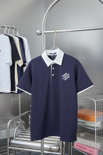 Louis Vuitton Luxury Brand Womens Men Short Sleeve T-Shirt Polo Shirt Top Quality Whatsapp 【+1-3239614486】