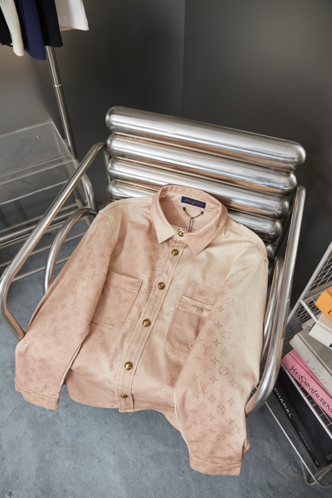 Louis Vuitton Men Womens Jacket Coat Luxury Brand Mens Jackets Damier Denim Jacket Top Quality Whatsapp【+1-3239614486】