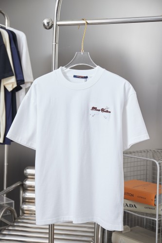 Louis Vuitton Luxury Brand Womens Men Short Sleeve T-Shirt Top Quality Whatsapp 【+1-3239614486】