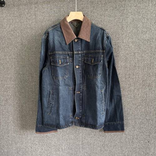 Louis Vuitton Men Womens Jacket Coat Luxury Brand Mens Jackets Damier Denim Jacket Top Quality Whatsapp【+1-3239614486】